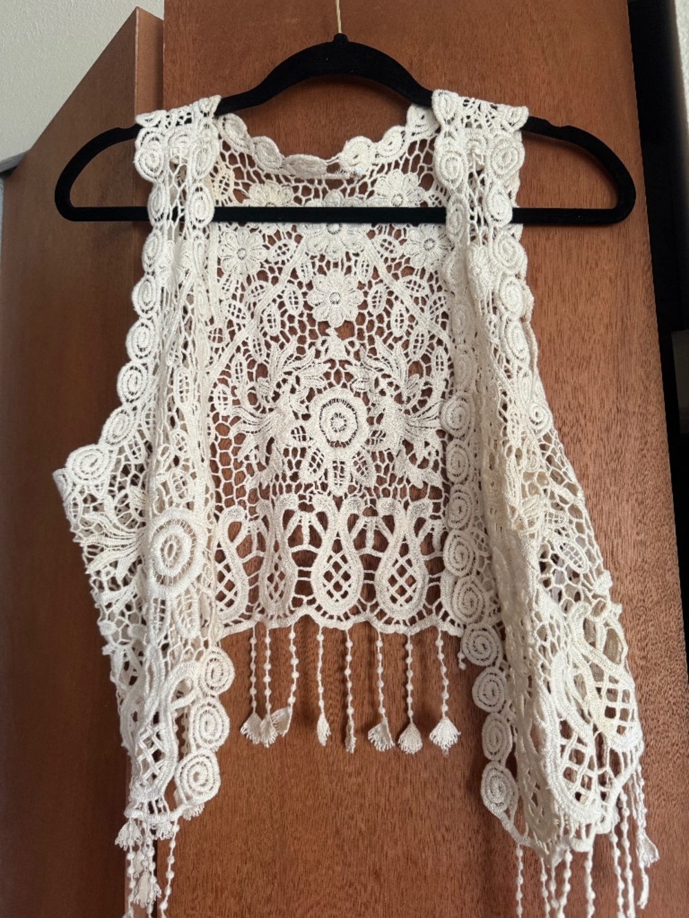 Boho Crochet Vest